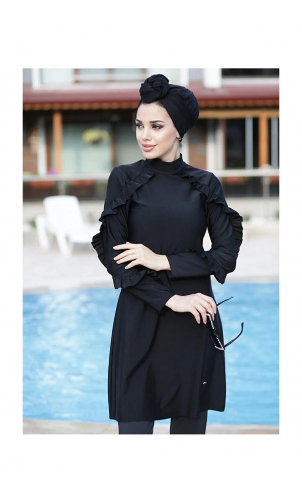 ADASEA LİCRALI TESETTÜR MAYO 4104 KOYU LACİVERT