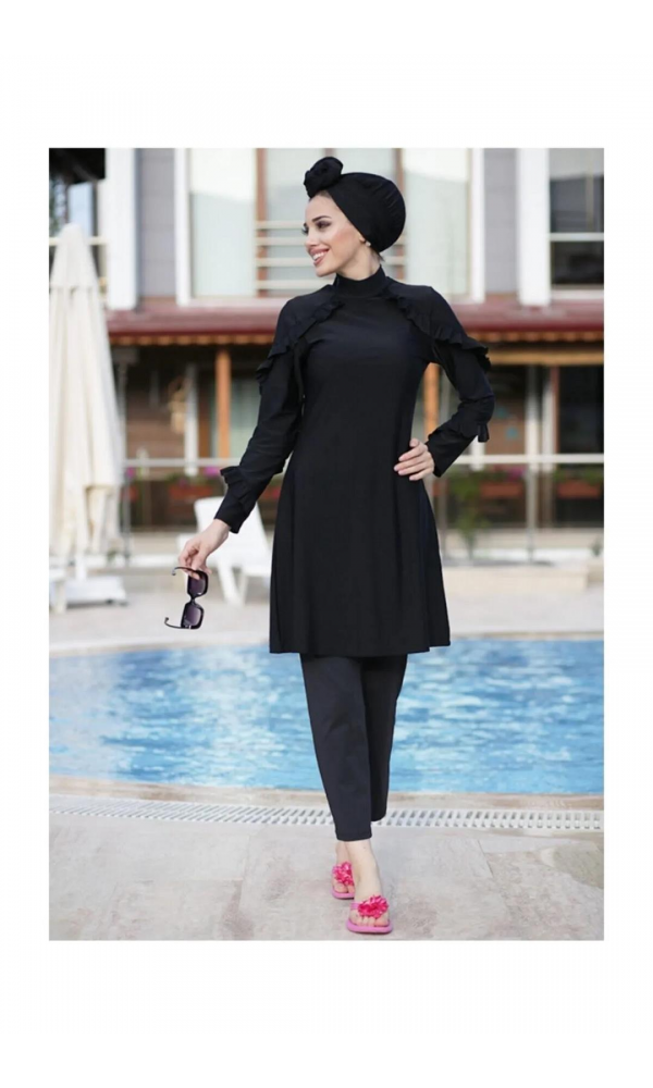 ADASEA LİCRALI TESETTÜR MAYO 4104 KOYU LACİVERT