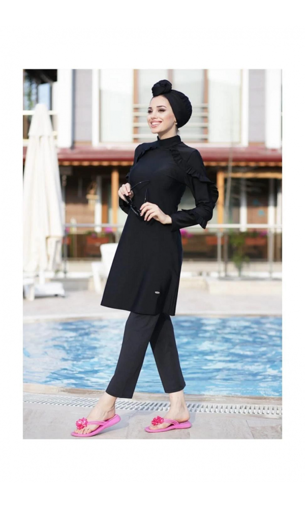 ADASEA LİCRALI TESETTÜR MAYO 4104 KOYU LACİVERT