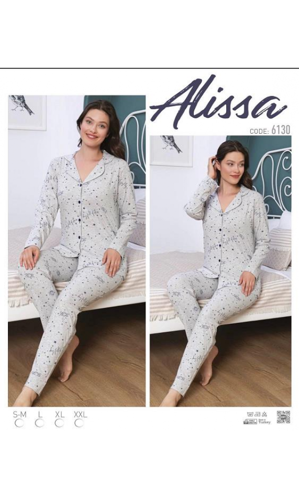 ALİSSA 6130 BAYAN UZUN KOL TAKIM TEN