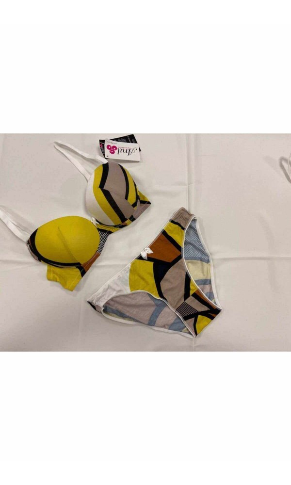 Anıl Bayan sütyen slip takım 4195 LACİVERT