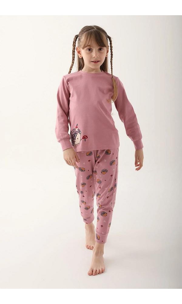 ARNETTA 2610-2 KIZ UZUN KOL TAKIM ROSE