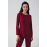 ARTIŞ 15216 DÜĞMELİ PİJAMA TAKIMI BORDO