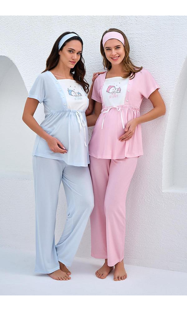 BAHA 4326 KISA KOL 2'Lİ LOHUSA TAKIM MAVİ