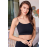 BERRAK 8031 CROP ATLET SİYAH