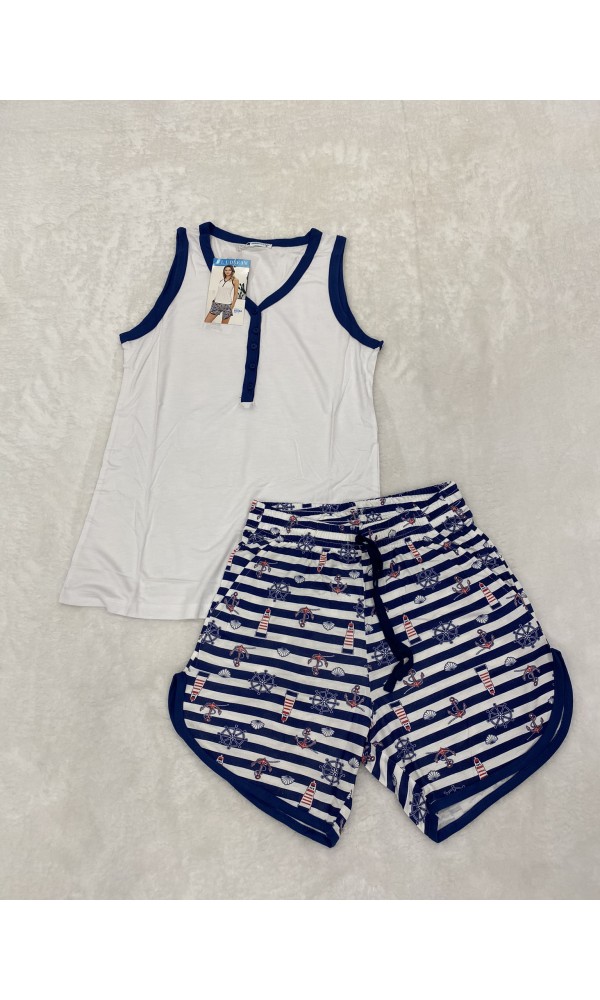 BLUDREAM 8048 ŞORT TAKIM BEYAZ