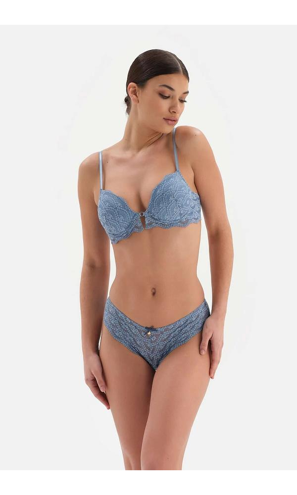 DAGİ 23SW27333 DANTEL DETAYLI BRAZİLİAN TEN