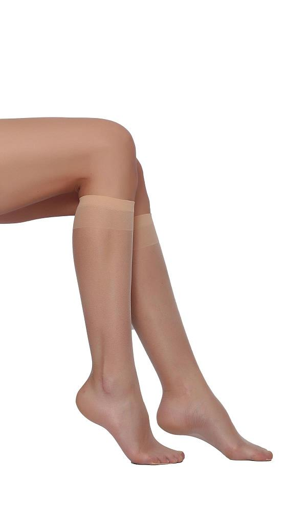 DAY MOD LADY FİTY 15 DİZ ALTI ÇORAP SİYAH