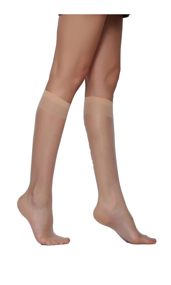 DAY MOD LADY FİTY 15 DİZ ALTI ÇORAP SİYAH