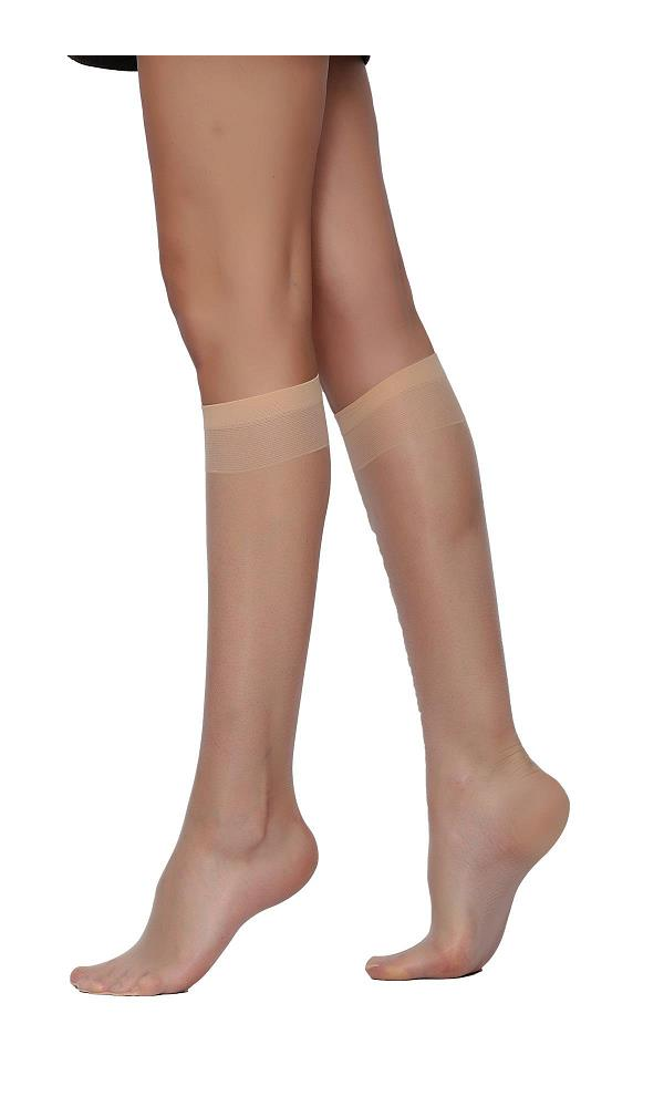 DAY MOD LADY FİTY 15 DİZ ALTI ÇORAP SİYAH