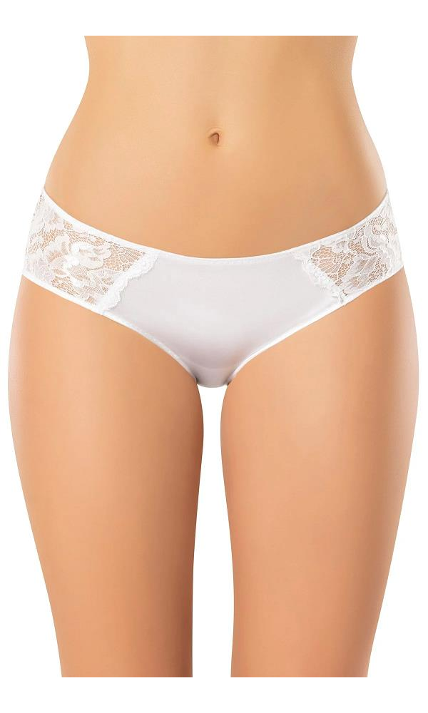 ERDEM 7269 BAYAN DANTELLİ SATEN  BİKİNİ BEYAZ