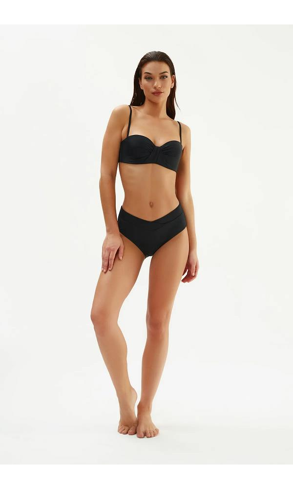 EROS 2013ESBK KAPLI STRAPLEZ BİKİNİ TK. SİYAH