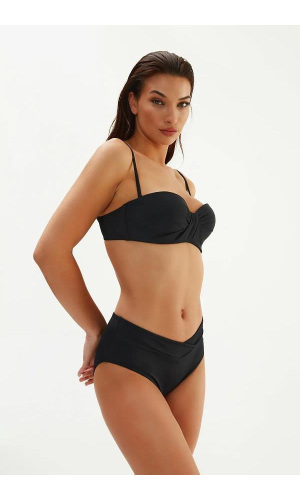 EROS 2013ESBK KAPLI STRAPLEZ BİKİNİ TK. SİYAH