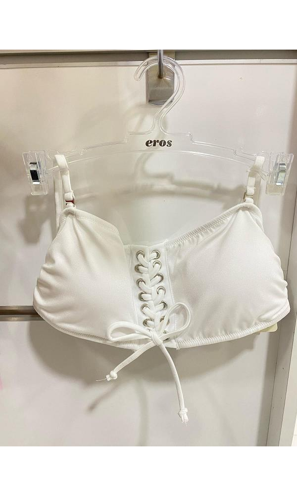 EROS 2027ESBK STRAPLEZ BİKİNİ TK. BEYAZ