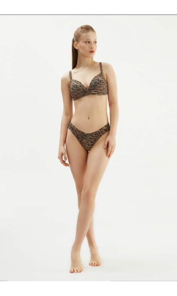 EROS 2085ESBK KAPLI BİKİNİ TK. LEOPAR