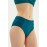 EROS 2514ESMM YANI DRAPELİ YÜKSEK BEL BİKİNİ ALT PETROL