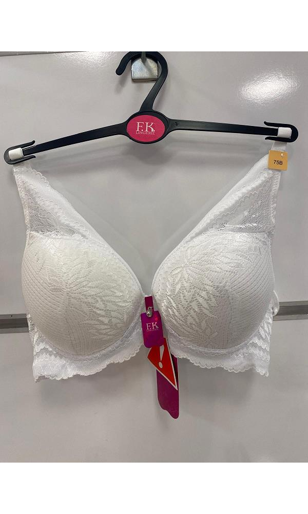 F.K 2160 DANTEL DETAY DESTEKLİ SÜTYEN TEN
