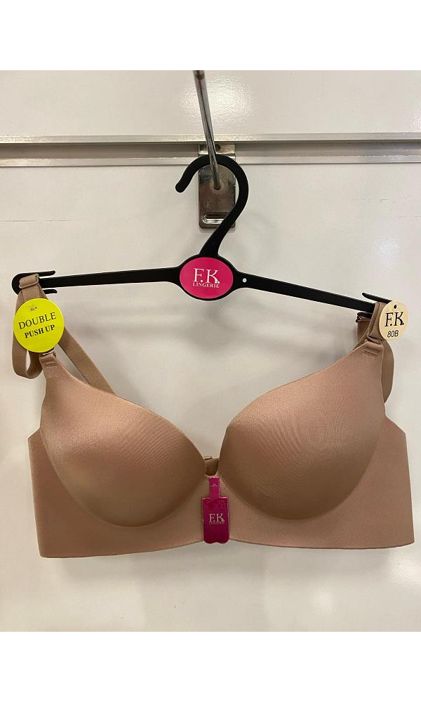 F.K 504 LAZER KESİM DOUBLE DESTEKLİ SÜTYEN SİYAH