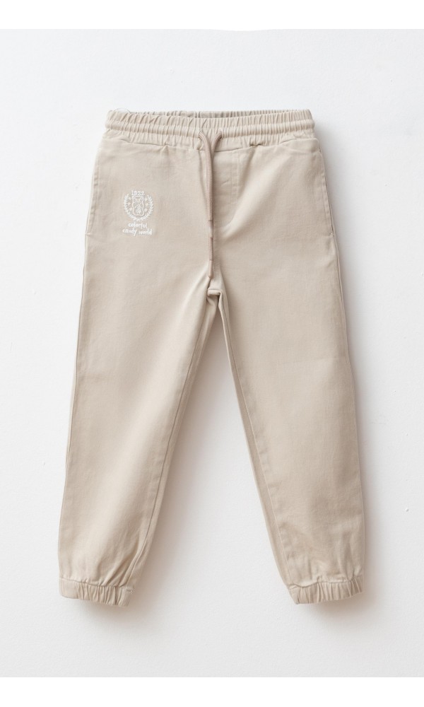 HARİBO GB501 ERKEK ÇOCUK JOGGER PANTOLON KREM