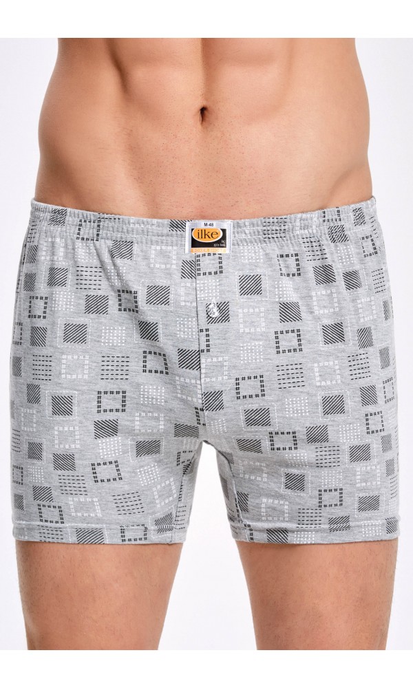 İLKE 001 ERKEK PAMUKLU BOXER KARIŞIK