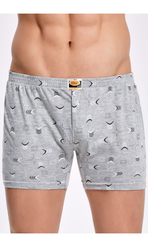 İLKE 001 ERKEK PAMUKLU BOXER KARIŞIK