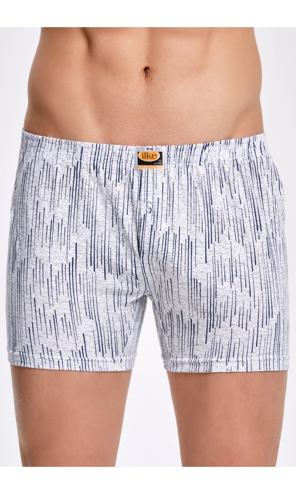 İLKE 001 ERKEK PAMUKLU BOXER KARIŞIK
