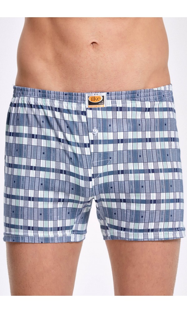 İLKE 001 ERKEK PAMUKLU BOXER KARIŞIK