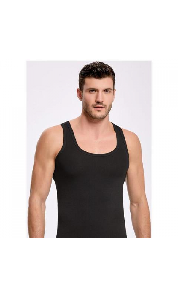 İLKE 1100 ERKEK MODAL ATLET SİYAH