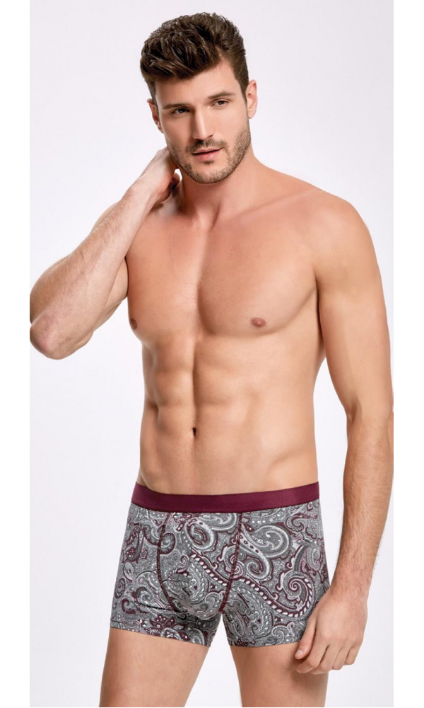 İLKE 1604 ERKEK MODAL BOXER SİYAH