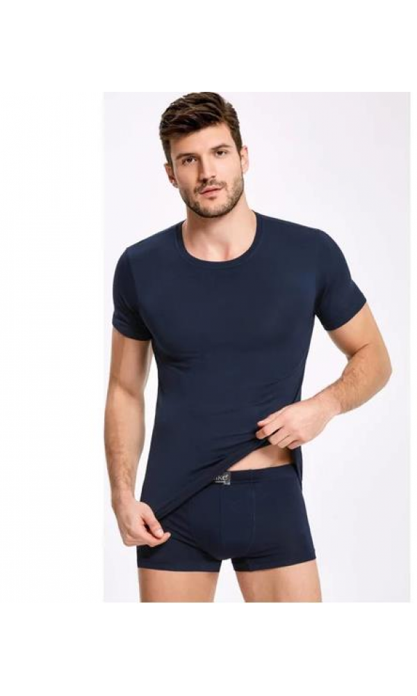 İLKE 1606  ERKEK BAMBU BOXER SİYAH