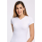 İLKE 2262-63 V YAKA BAYAN T-SHIRT SİYAH