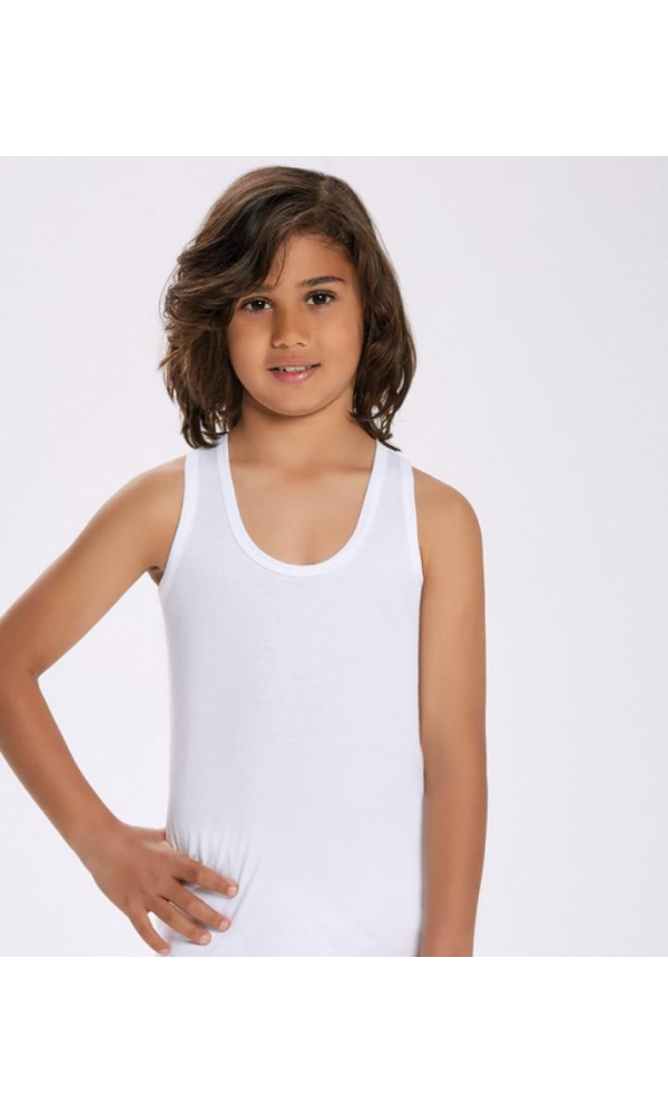 İLKE 301 ÇOCUK ATLET BEYAZ
