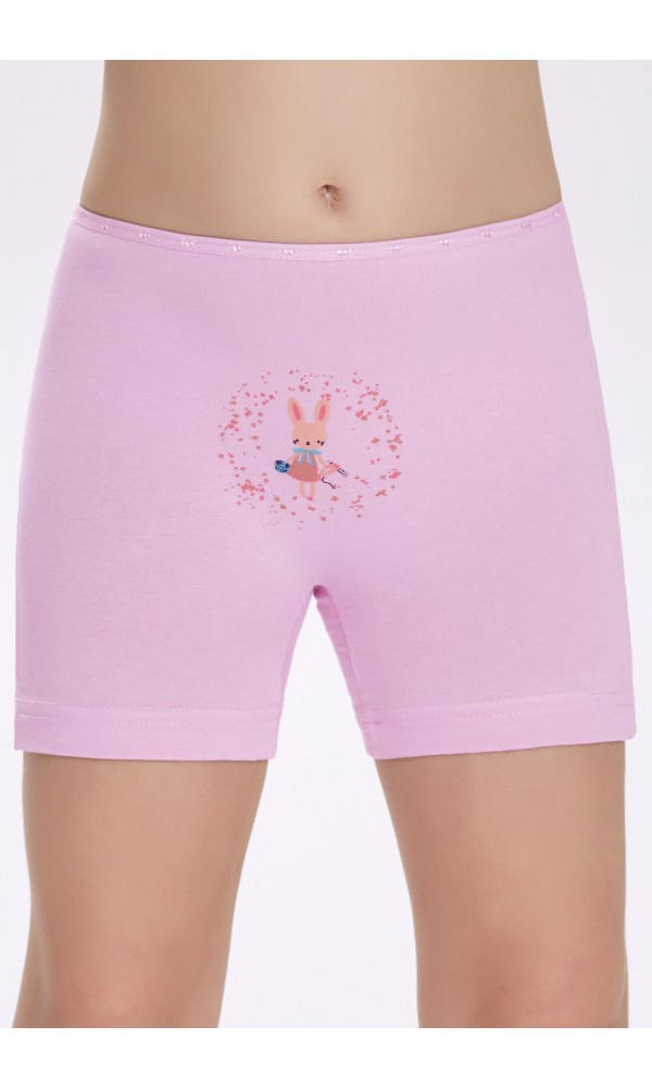 İLKE 350 KIZ ÇOCUK RENKLİ BOXER KARIŞIK
