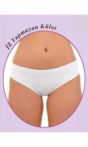 İMER 5012 MODAL İZ YAPMAZ KÜLOT WHITE
