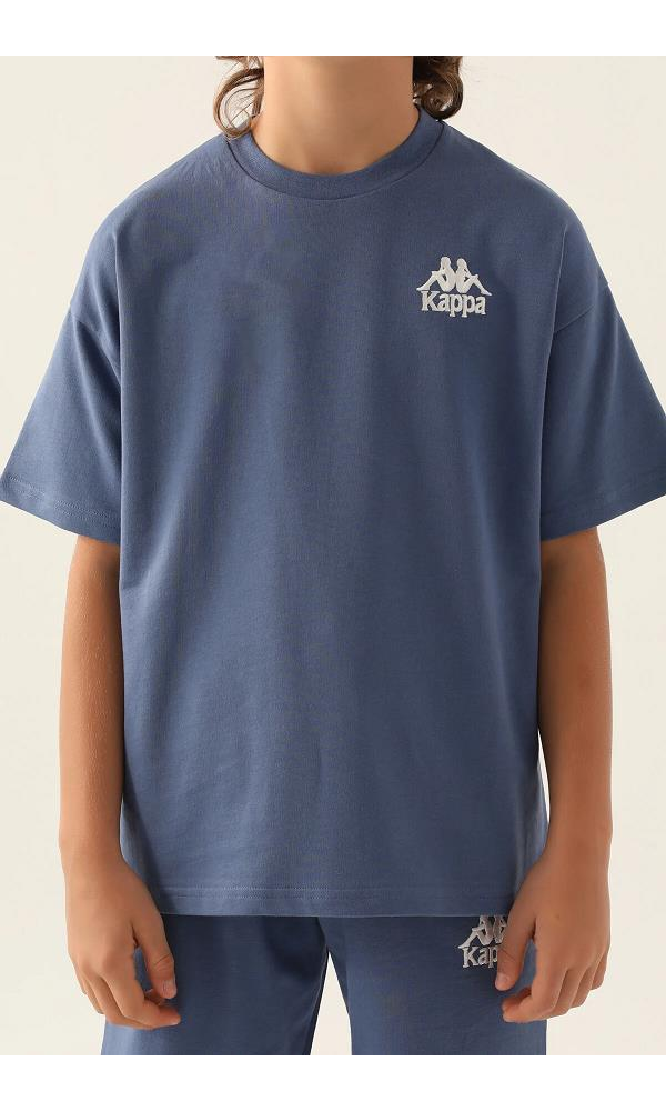 Kappa 331U4XW Erkek Çocuk T-shirt Cobalt