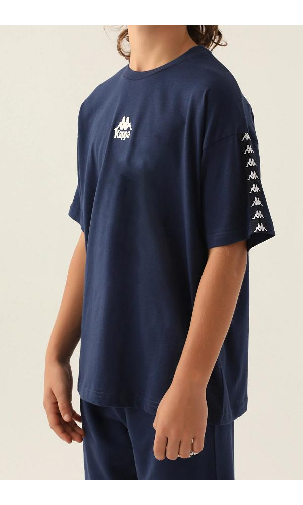 Kappa 331U4ZW Erkek Çocuk T-shirt Cobalt