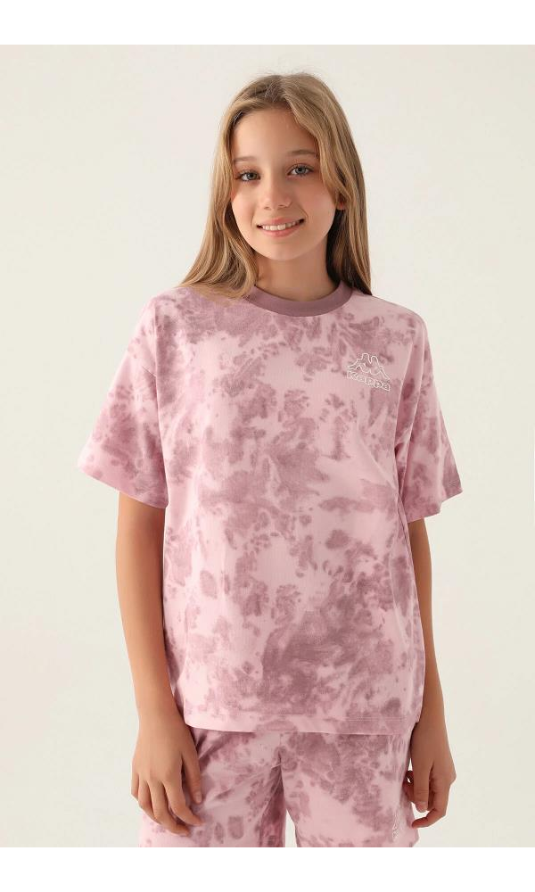 KAPPA 341X16W  KIZ ÇOCUK T-SHIRT Kehribar