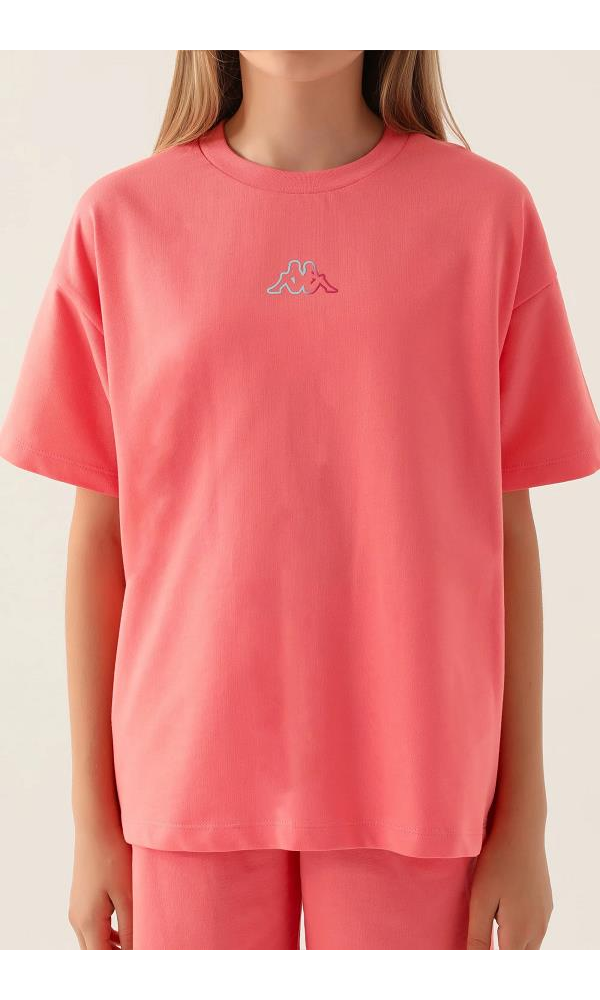 KAPPA 351X1HW  KIZ ÇOCUK T-SHIRT MAVİ