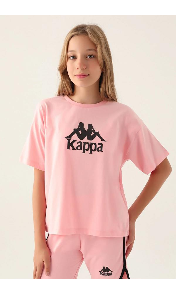KAPPA 361T7WW  KIZ ÇOCUK T-SHIRT Kehribar