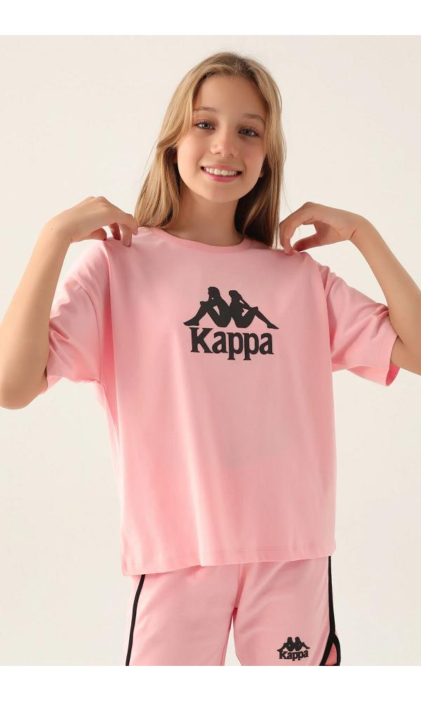 KAPPA 361T7WW  KIZ ÇOCUK T-SHIRT Kehribar