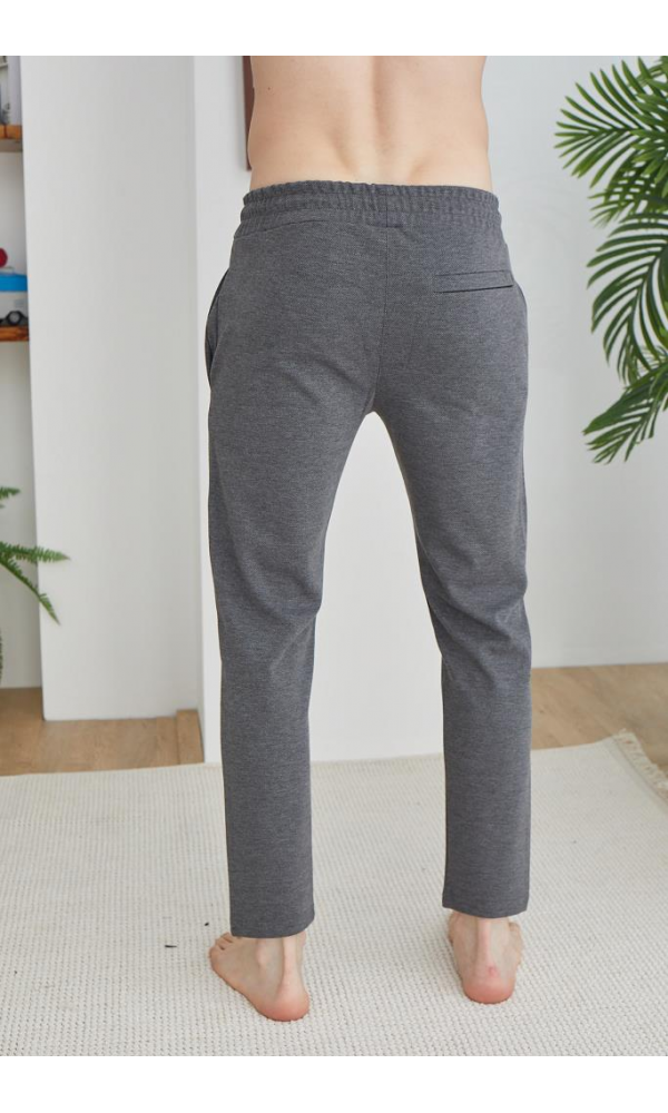 KLY 1036  ERKEK TEK ALT EŞOFMAN GRİ