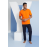 KLY 2090 YAKA BANTLI PİJAMA TAKIM LACİVERT
