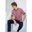KLY 2091 MİDİ YAKA PİJAMA TAKIM LACİVERT