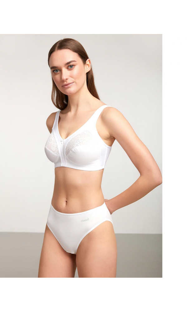 KOM BAYAN BASIC 2LI SLIP BEYAZ
