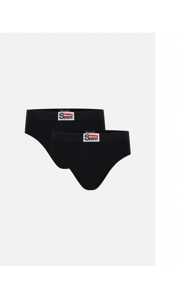 KOM ERKEK ARIEL 2LI SLIP SİYAH