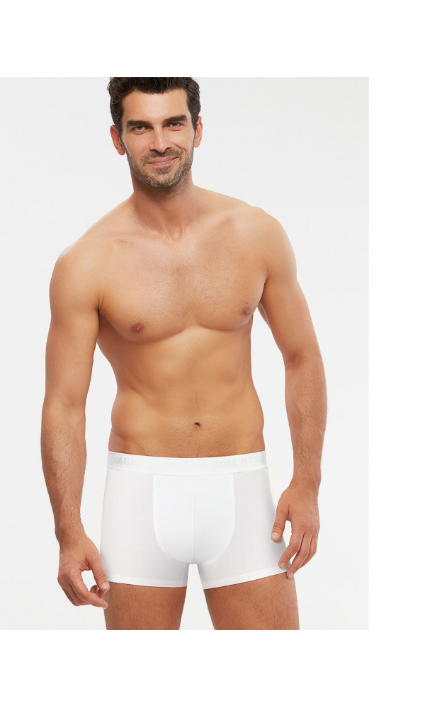 KOM ERKEK COLIN 2LI BOXER SİYAH