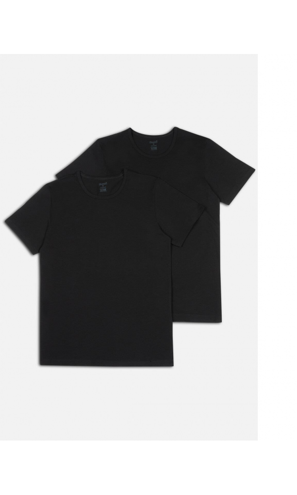 KOM ERKEK HULIO 2LI T-SHIRT BEYAZ