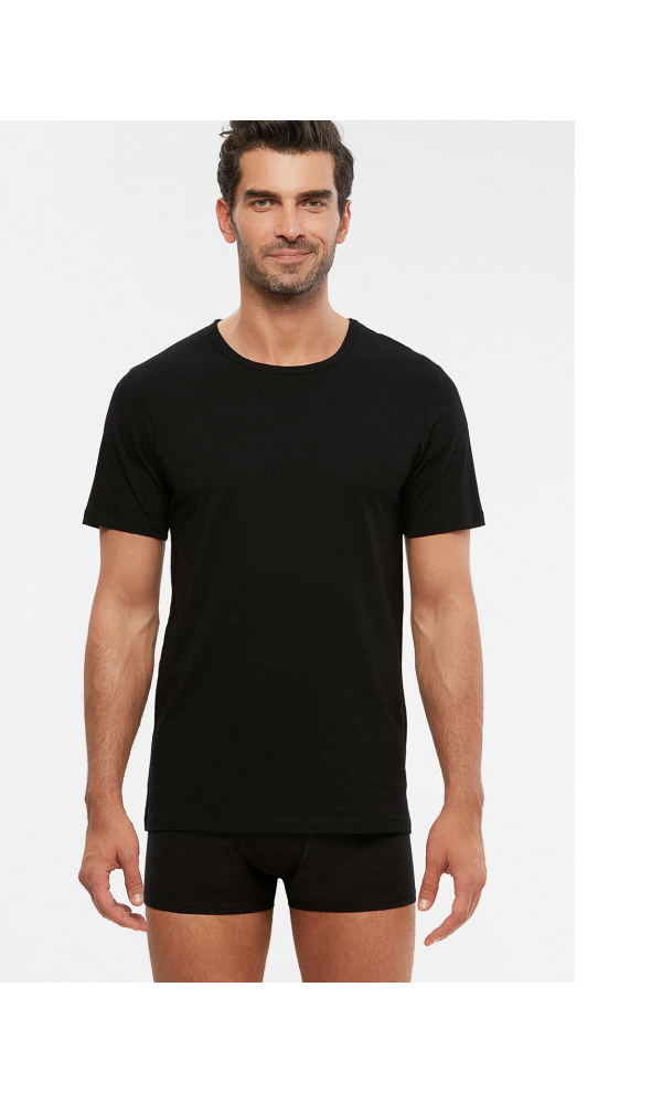 KOM ERKEK HULIO 2LI T-SHIRT BEYAZ