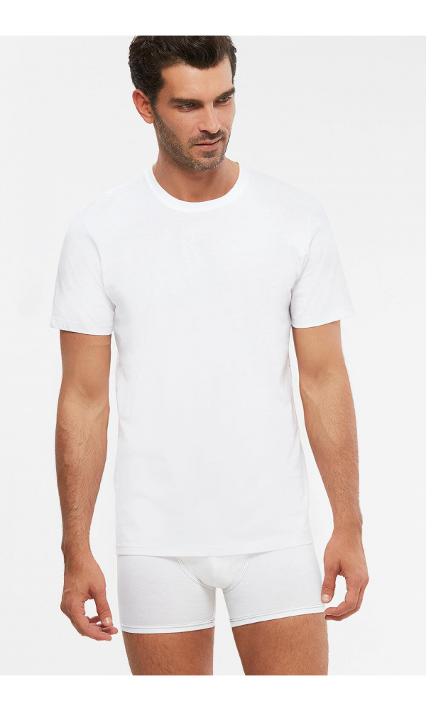 KOM ERKEK JAMES 2LI T-SHIRT SİYAH