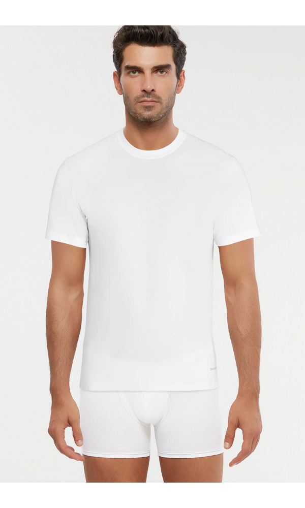 KOM ERKEK JAMES 2LI T-SHIRT SİYAH